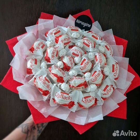 Мужской букет / букет из конфет