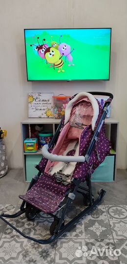 Санки-коляска 