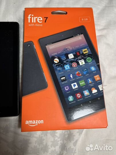 Amazon Black Fire 7 tablet (7th gen) с Алексой