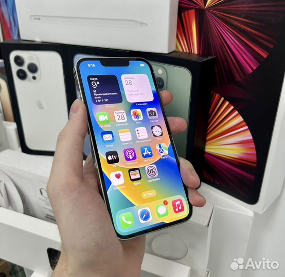 iPhone 13 Pro 128gb Silver Идеал (как Новый)