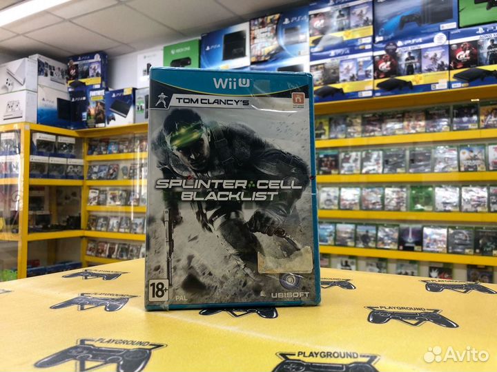 Splinter Cell Blacklist WiiU Новый Диск