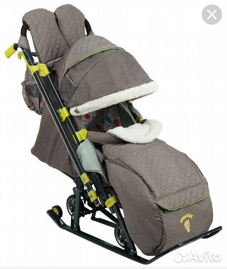 Санки коляска ника
