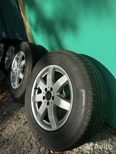Колеса в сборе r17 зимние