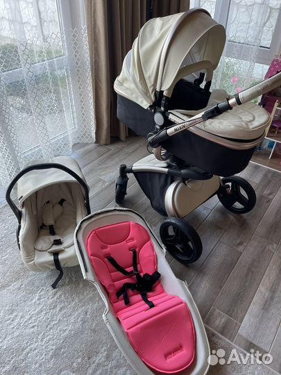 Коляска aulon 3 в 1 с автокреслом