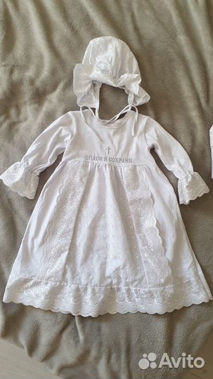 Крестильный набор для девочки 74 р