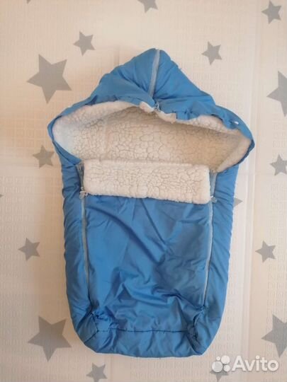 Теплый конверт для малыша