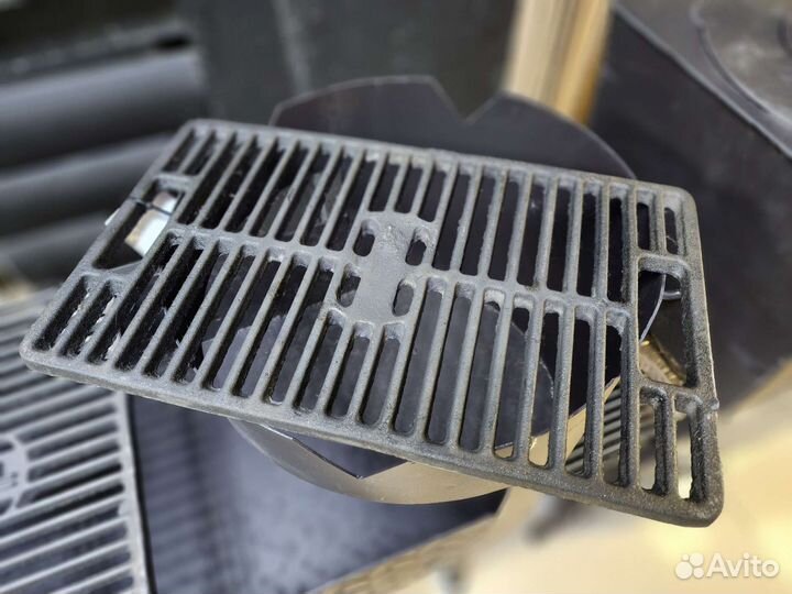 Чугунная Решетка гриль 420х250 с ручками