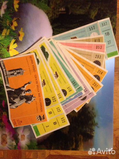 Билеты на Игры 17-й и 22-й Олимпиады