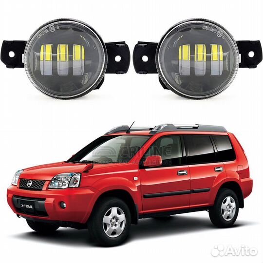 Противотуманные фары на Nissan 100W