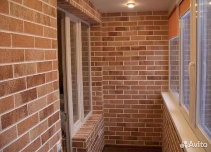 Гибкий кирпич в защитной плёнке на сетке