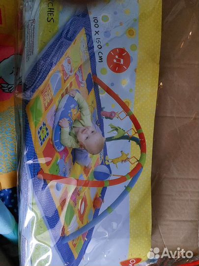 Большой коврик taf toys 100 на 150