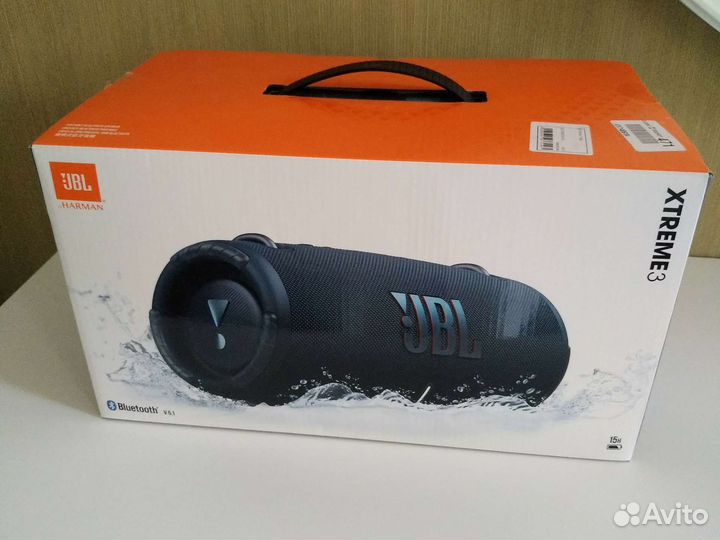 Портативная колонка JBL extreme 3 blue