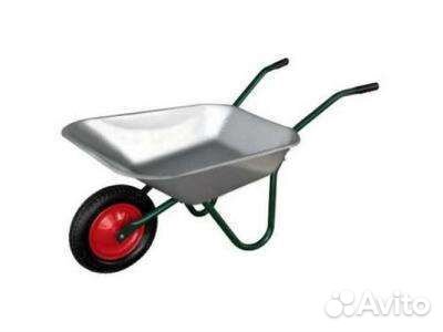 Тачка садовая, строительная новая 4 вида