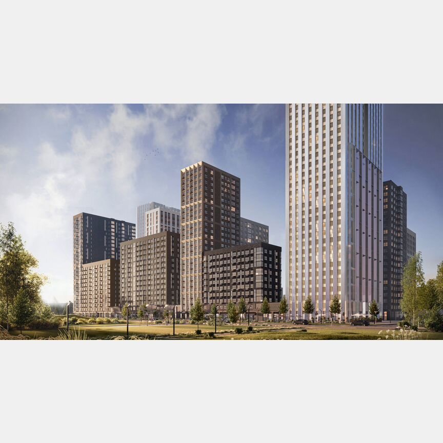 1-к. квартира, 53 м², 19/25 эт.