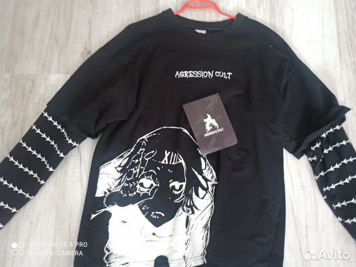 Лонгслив агрессия