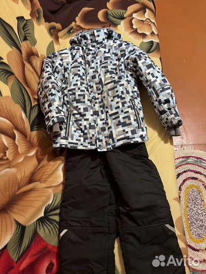 Зимний костюм мембрана на мальчика 116