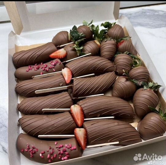 Клубника в шоколаде