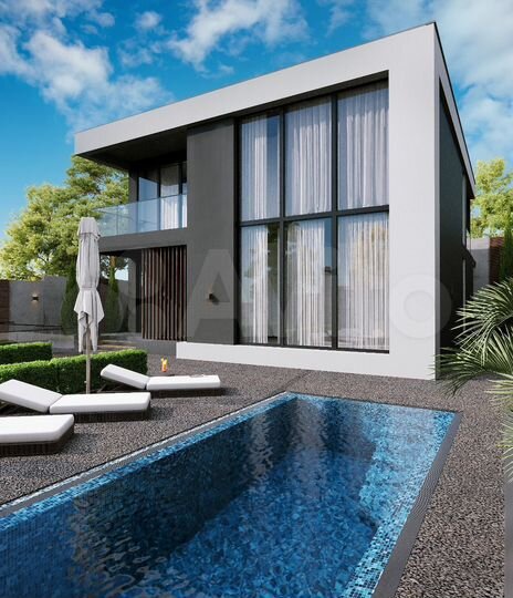 Дом 230 м² на участке 5 сот.