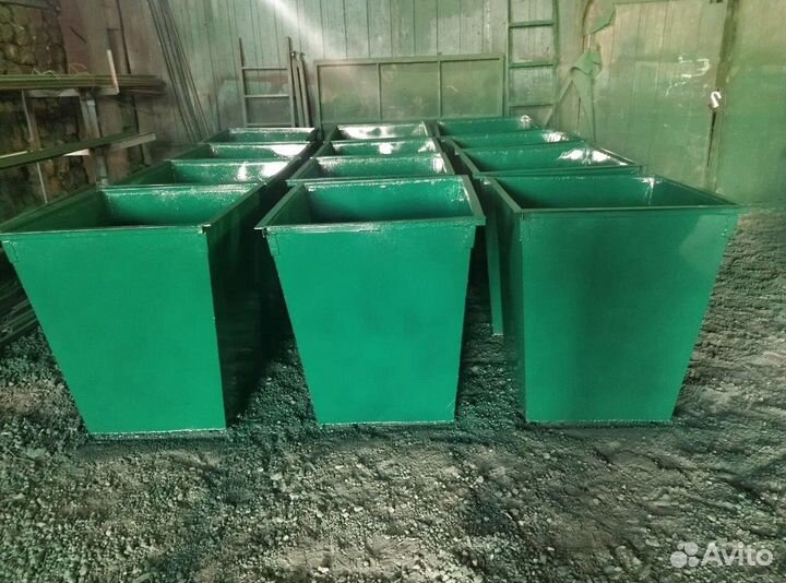 Мусорный контейнер 1.1 м3. Арт 23659