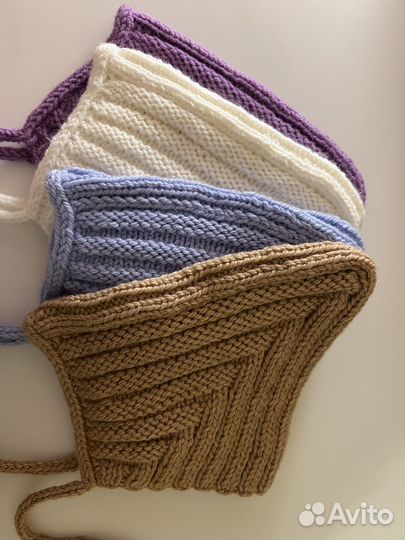 Детские зимние шапочки «Эльфик»