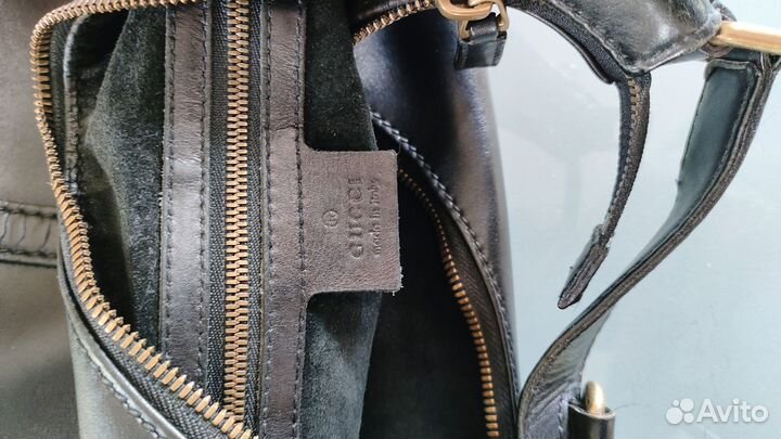 Сумка Gucci, кожаная, оригинал