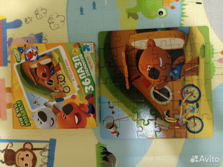 Детские крупные пазлы