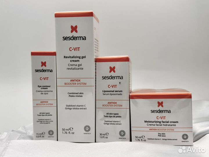 Крем для лица Sesderma (c-vit, hidraloe, mandelac)