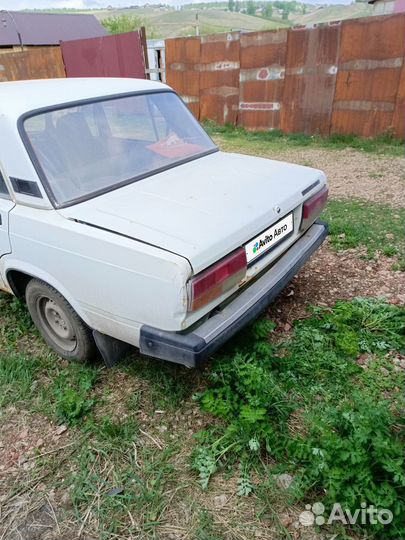 ВАЗ 2107 1.6 МТ, 2011, битый, 25 700 км