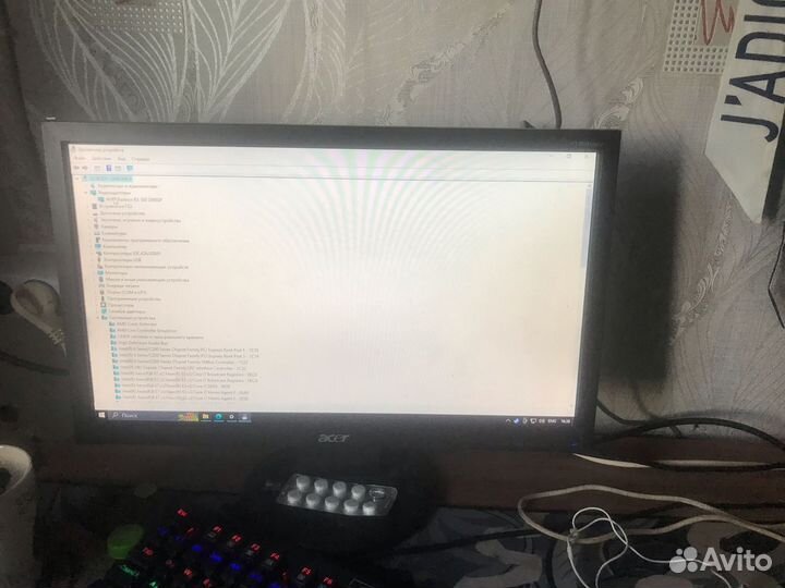 Игровой компьютер rx580