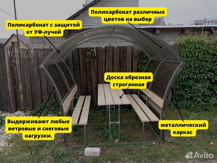 Беседка садовая