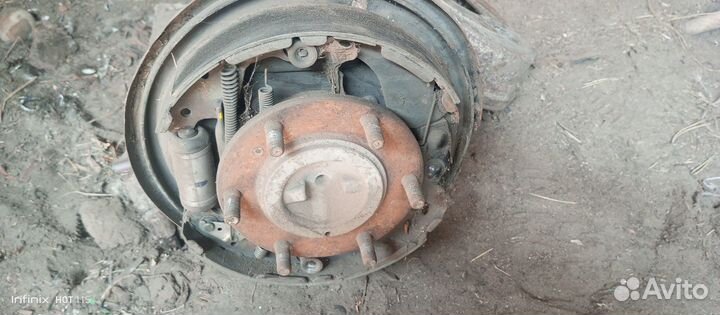 Задний мост nissan атлас
