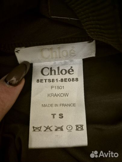 Блузка натуральный шелк. Chloe оригинал