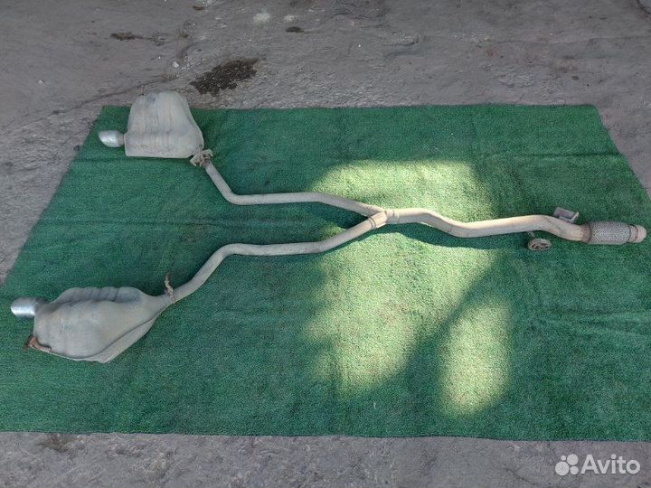 Глушитель Jeep Grand Cherokee WK2 рестайлинг EXF