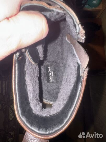 Ботинки мужские зимние 41 размер