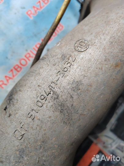 Патрубок интеркулера Man