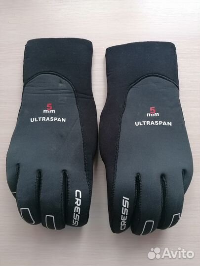 Неопреновые перчатки Cressi ultraspan 5mm