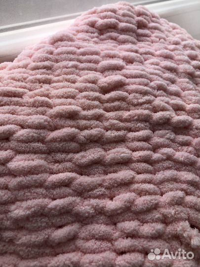 Пледы из пряжи ализе пуффи