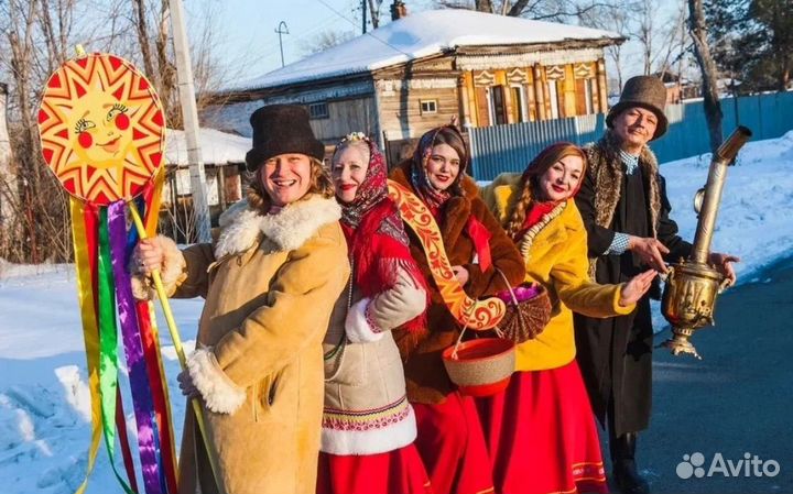 Масленица скоромохи к вам блины