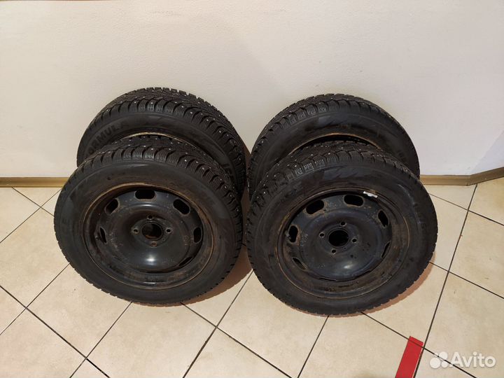 Колеса в сборе r15 зимние 4 108
