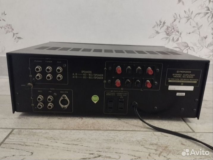 Усилитель pioneer sa 6300