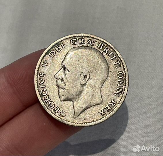 1/2 кроны 1929 Великобритания