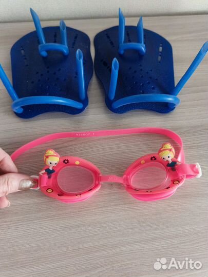 Лопатки для плавания детские