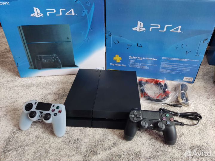 Прошитая PS4 1Tb+FC 24, Mirage и тд