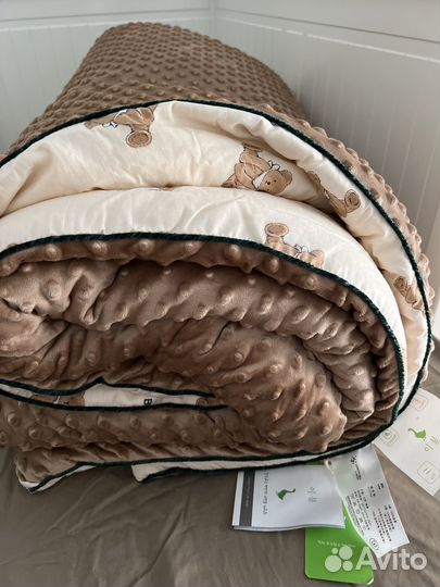 Одеяло пуховое новое