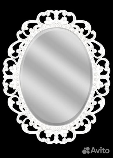 Зеркало Misty 820х1020 л-авр-07082-112об Белое