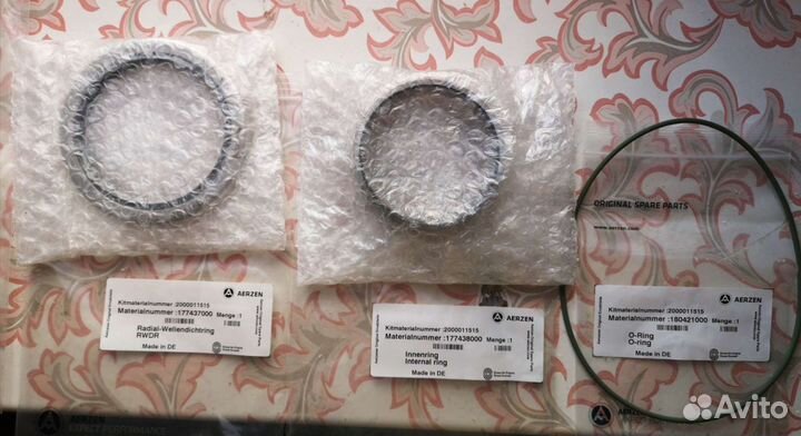 Комплект ремонтный уплотнений вала B251 115606