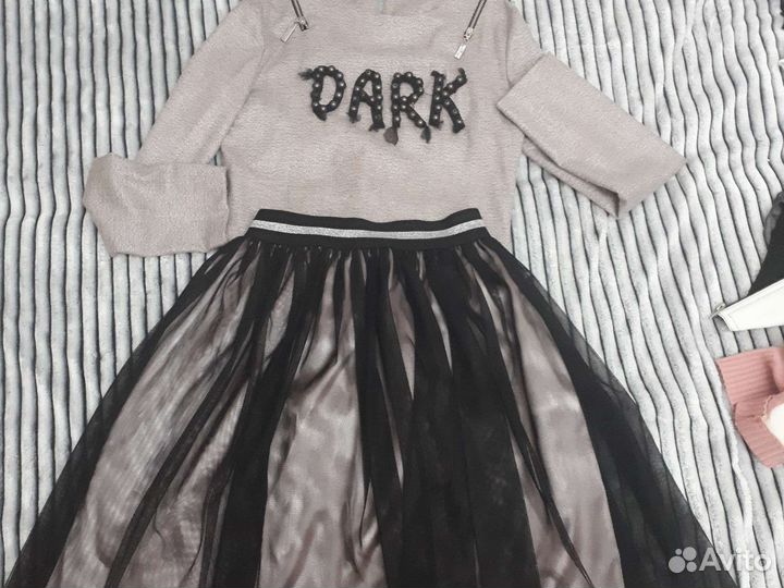 Костюм,кофта с юбочкой,Турция