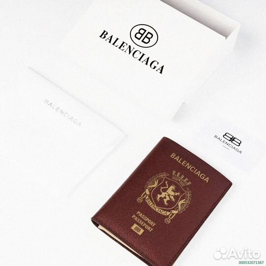 Обложка на паспорт Balenciaga (Арт.71878)