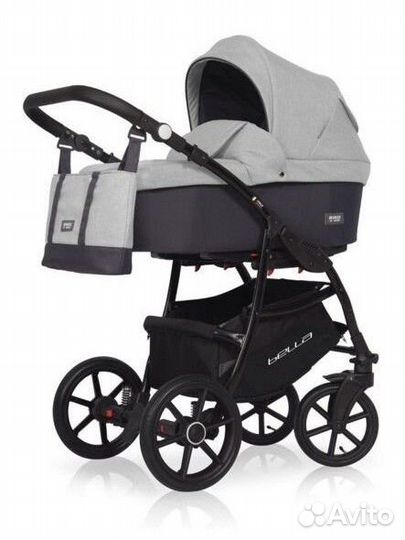 Коляска 3 в 1 bella riko basic