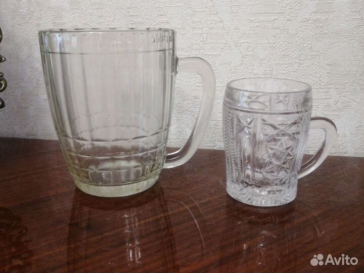 Кружка пивная СССР 2 штуки